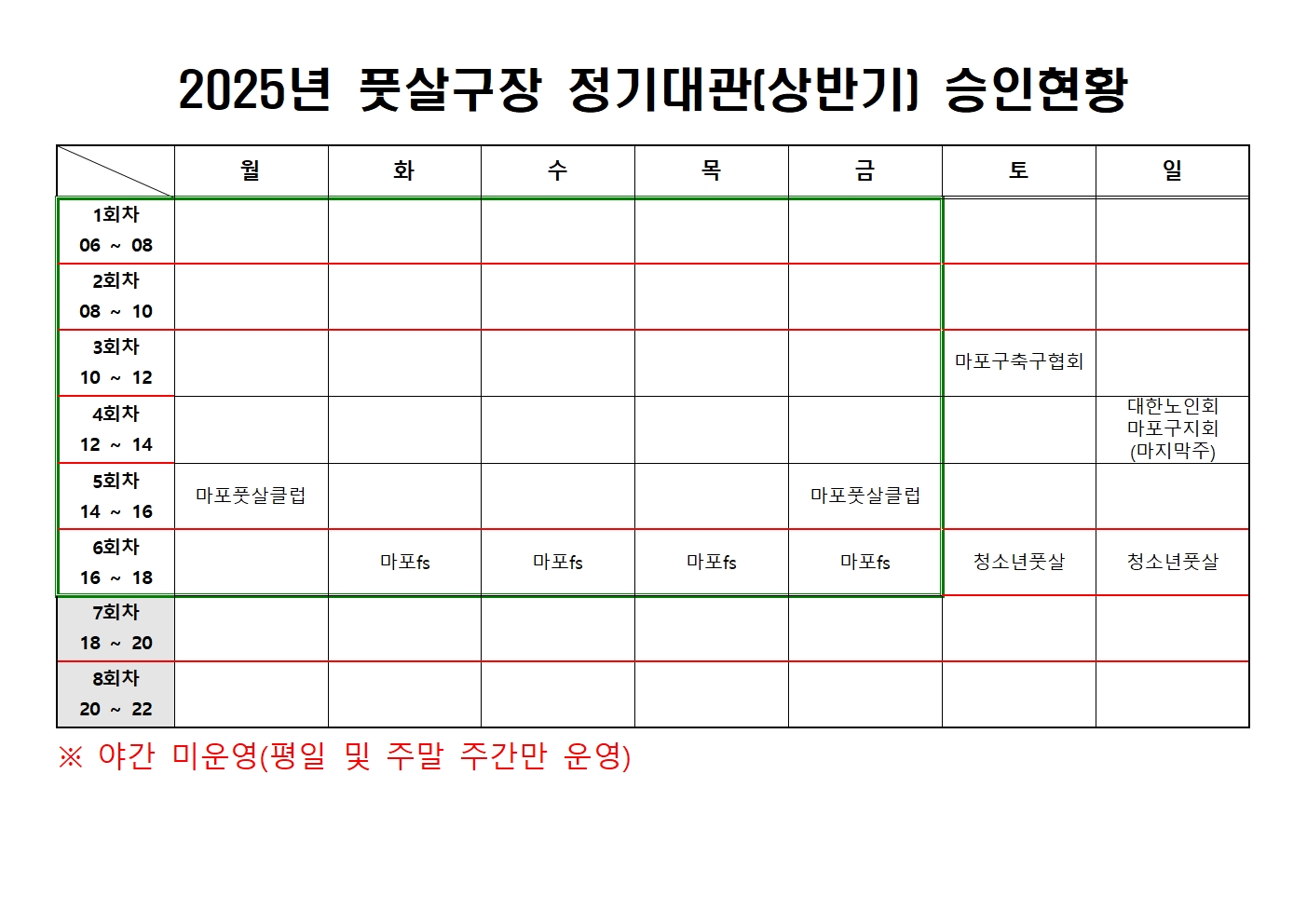 2025년 망원유수지 풋살장 상반기 정기대관 승인.jpg